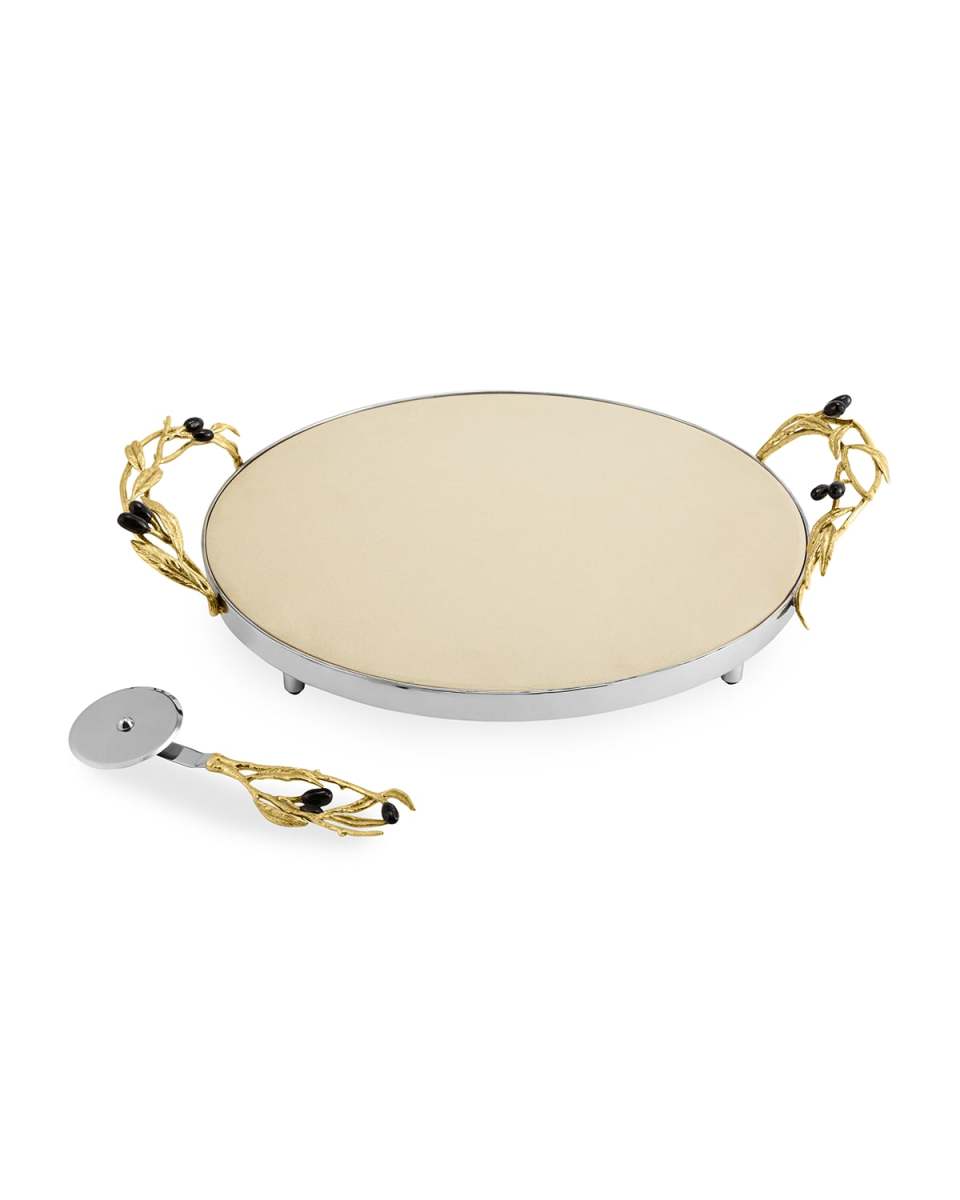 Olive Branch Pizza Stone
